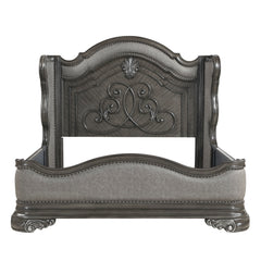 Royal Highlands Gray 5pc Bedroom Set - Ornate Home