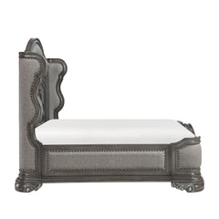 Royal Highlands Gray 5pc Bedroom Set - Ornate Home