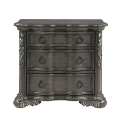 Royal Highlands Gray 5pc Bedroom Set - Ornate Home