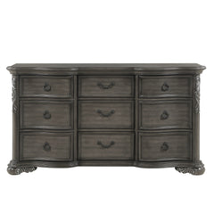 Royal Highlands Gray 5pc Bedroom Set - Ornate Home