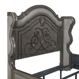 Royal Highlands Gray Eastern King Bed - Ornate Home