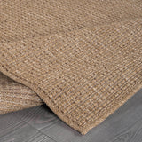 Royal Natural Easy Jute Indoor Outdoor Washable Area Rugs - Ornate Home
