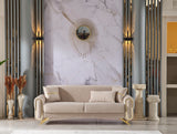Royal Beige 3-pieces (Sofa & Loveseat & Chair) Living Room Set