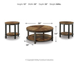 Roybeck Coffee Table Set (Set of 3) (Online Special Price) - Ornate Home