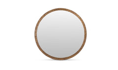 Royce Antique Brass Large Mirror Bronze - Ornate Home