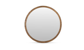 Royce Antique Brass Large Mirror Bronze - Ornate Home