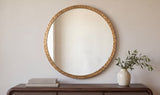Royce Antique Brass Large Mirror Bronze - Ornate Home