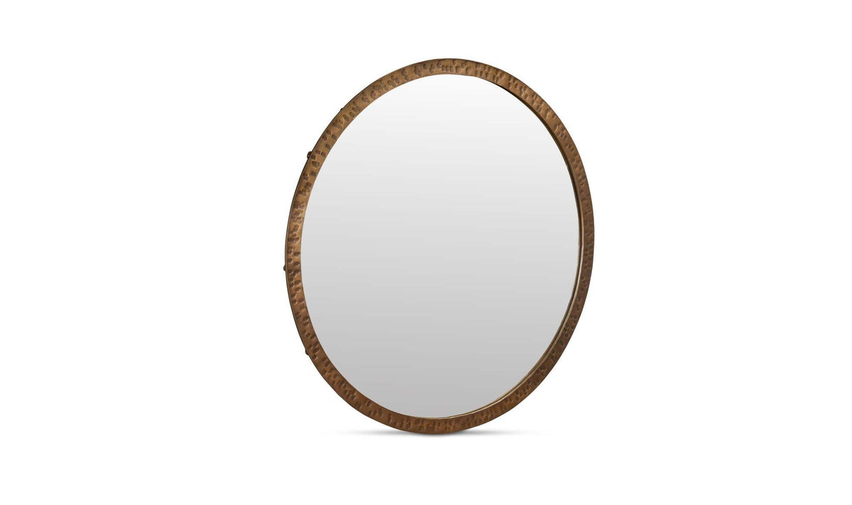 Royce Antique Brass Large Mirror Bronze - Ornate Home