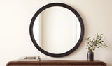 Royce Black Large Mirror - Ornate Home