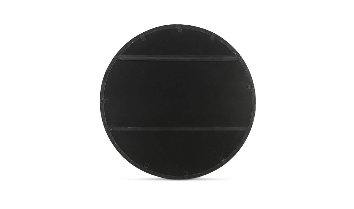 Royce Black Large Mirror - Ornate Home