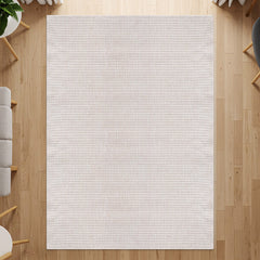 Royce Bone Jute-Look Area Rug | Minimalist Modern Style - Ornate Home