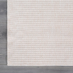 Royce Bone Jute-Look Area Rug | Minimalist Modern Style - Ornate Home