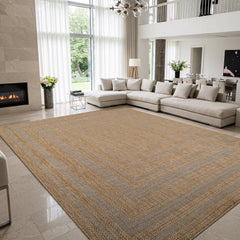 Royce Natural 4 Jute-Look Rug | Soft Yet Indestructible - Ornate Home