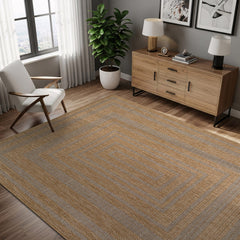 Royce Natural 4 Jute-Look Rug | Soft Yet Indestructible - Ornate Home