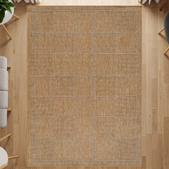 Royce Natural 5 Rug | Fade-Resistant Indoor/Outdoor - Ornate Home