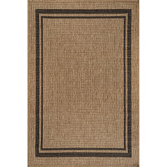 Royce Natural 6 Jute-Look Area Rug | Earthy Texture - Ornate Home