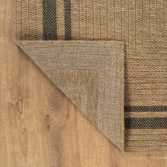 Royce Natural 6 Jute-Look Area Rug | Earthy Texture - Ornate Home