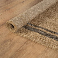 Royce Natural 6 Jute-Look Area Rug | Earthy Texture - Ornate Home
