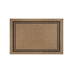 Royce Natural 6 Jute-Look Area Rug | Earthy Texture - Ornate Home