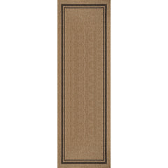 Royce Natural 6 Jute-Look Area Rug | Earthy Texture - Ornate Home