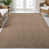 Royce Natural Jute-Look Area Rug | Timeless Rustic Charm - Ornate Home
