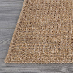 Royce Natural Jute-Look Area Rug | Timeless Rustic Charm - Ornate Home