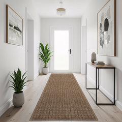 Royce Natural Jute-Look Area Rug | Timeless Rustic Charm - Ornate Home