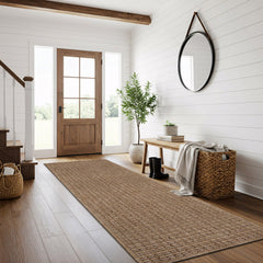 Royce Natural Jute-Look Area Rug | Timeless Rustic Charm - Ornate Home