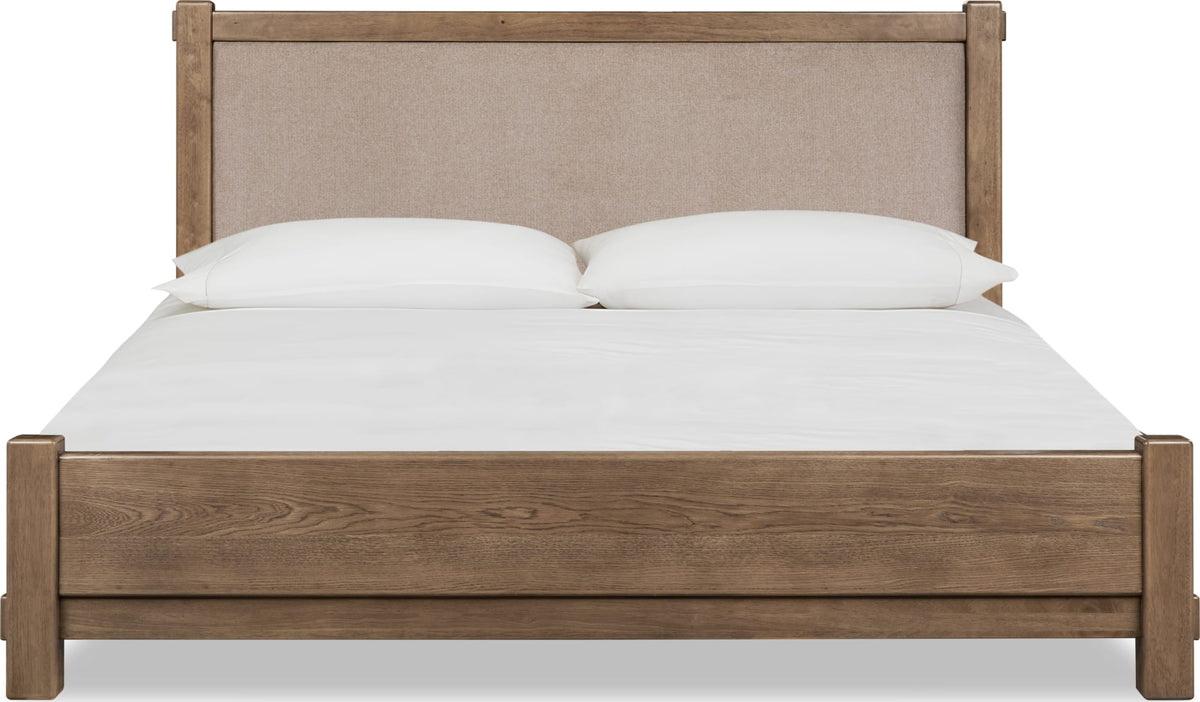 Roycroft Butternut/Harvest Wood King Bed - Ornate Home