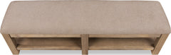 Roycroft Butternut/Harvest Wood Wood/Upholstered Bench - Ornate Home