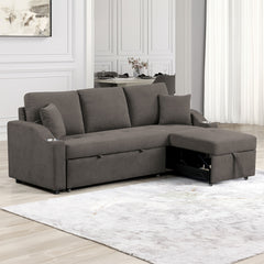 Royden Gray Sleeper Sofa - Ornate Home