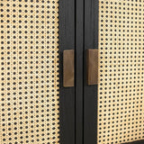 Royette Black 2-Door Sideboard - Ornate Home