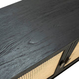 Royette Black 2-Door Sideboard - Ornate Home