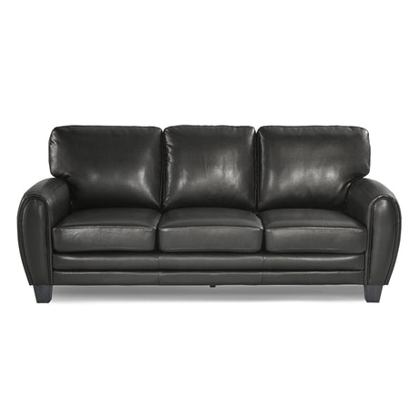 Rubin Black Sofa & Loveseat - Ornate Home