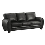 Rubin Black Sofa & Loveseat - Ornate Home