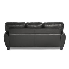 Rubin Black Sofa & Loveseat - Ornate Home