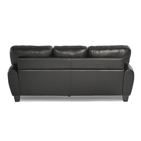 Rubin Black Sofa - Ornate Home
