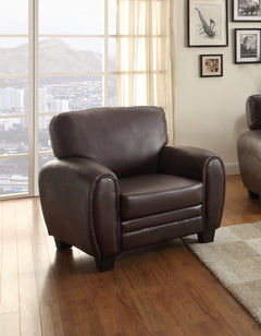 Rubin Brown Chair - Ornate Home