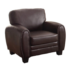 Rubin Brown Chair - Ornate Home