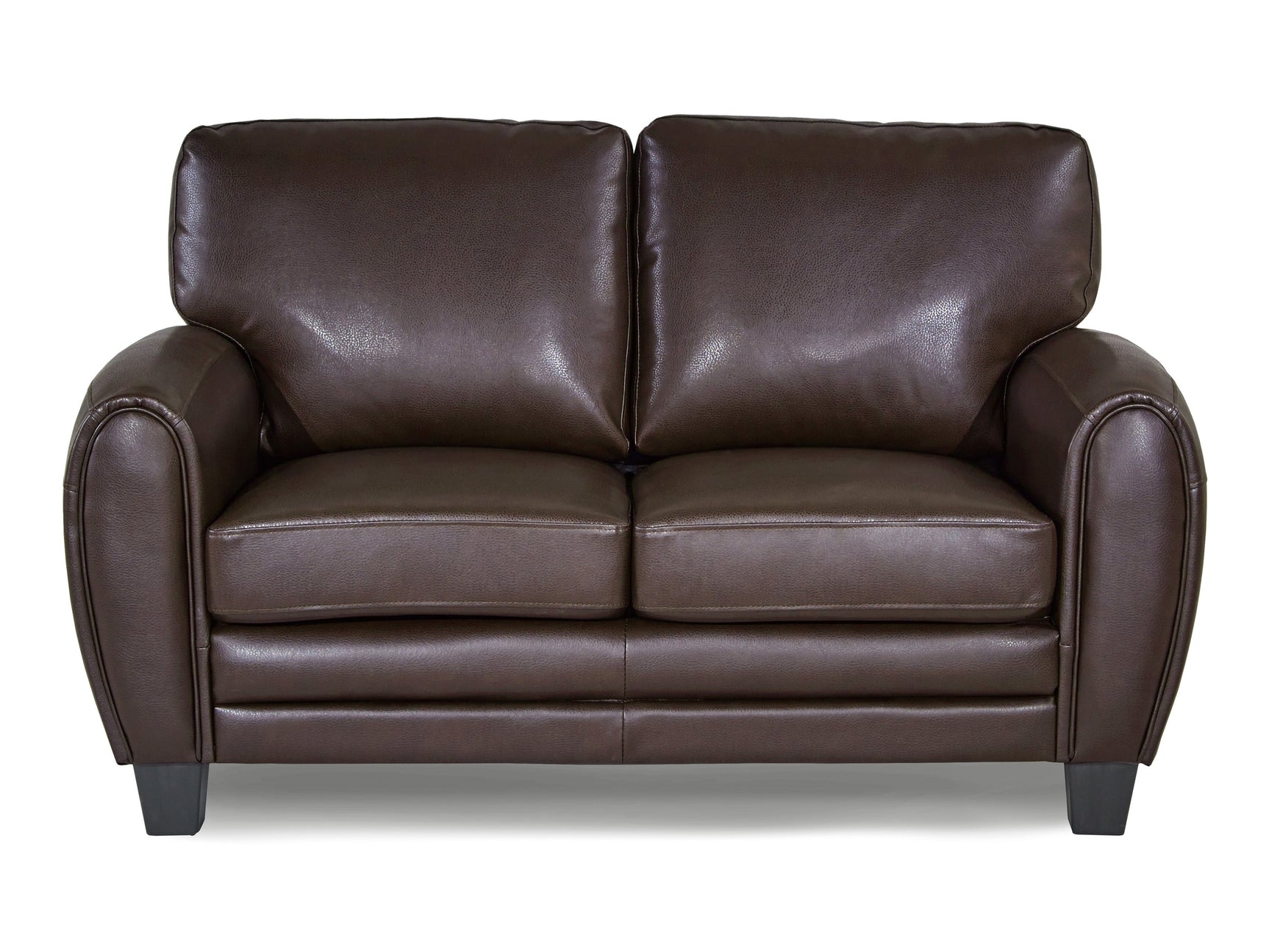 Rubin Brown Loveseat - Ornate Home