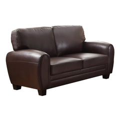 Rubin Brown Loveseat - Ornate Home