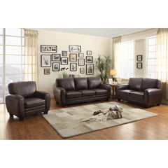 Rubin Brown Sofa - Ornate Home