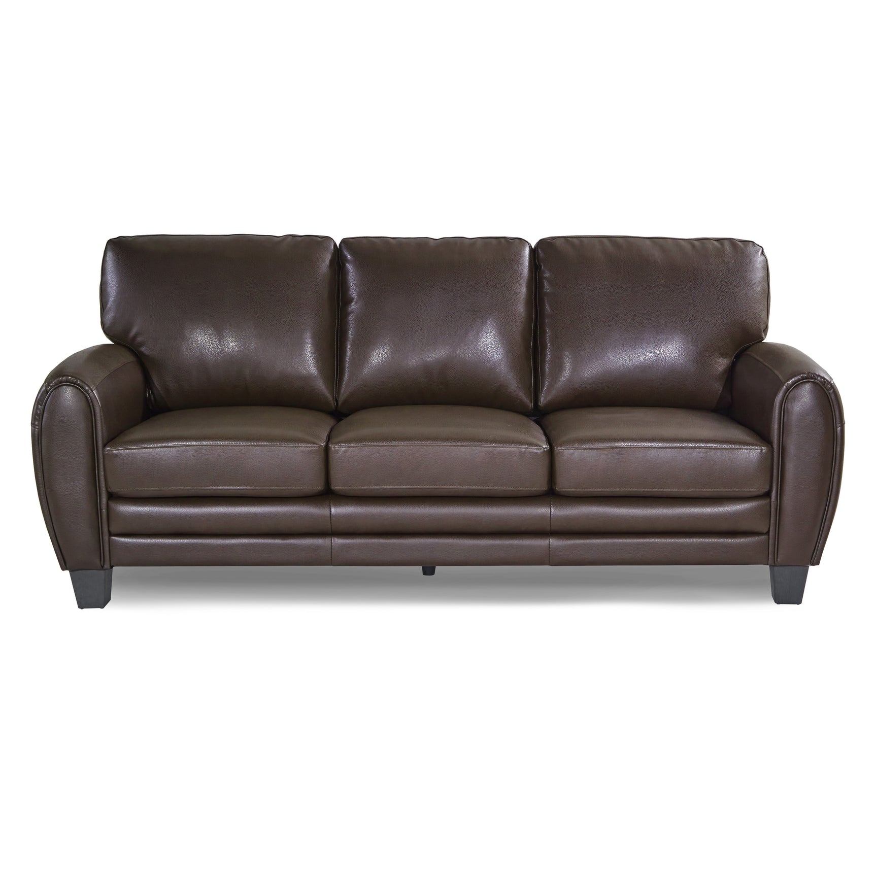 Rubin Dark Brown Sofa & Loveseat - Ornate Home