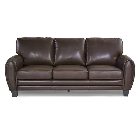 Rubin Dark Brown Sofa & Loveseat - Ornate Home