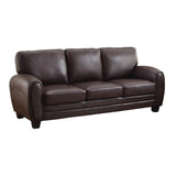 Rubin Dark Brown Sofa & Loveseat - Ornate Home