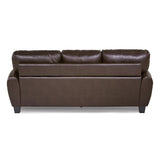 Rubin Dark Brown Sofa & Loveseat - Ornate Home