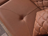 Ruby Brick Convertible Sofa - Ornate Home
