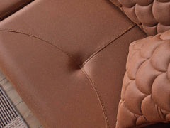 Ruby Brick Convertible Sofa - Ornate Home
