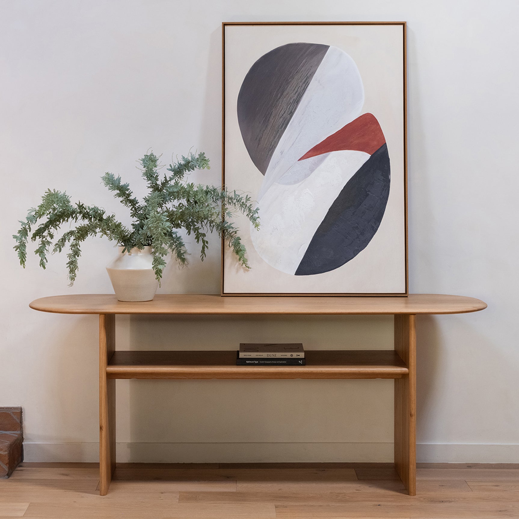 Ruby Natural Console Table - Ornate Home