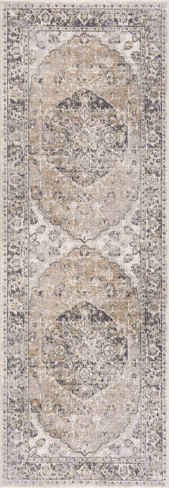Rudo Beige Flat Pile Washable Rug - Ornate Home
